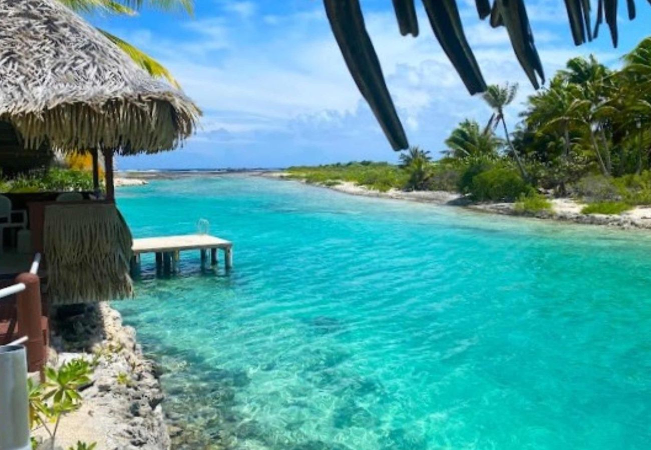 Bungalow a Tikehau - TIKEHAU - Bungalow Motu Hoa Lagoon 1  Bungalow a Tikehau - TIKEHAU - Bungalow Motu Hoa Lagoon 1