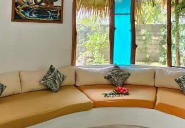 Bungalow a Teahupoo - TAHITI ITI - Saltwater Family Huts Bungalow a Teahupoo - TAHITI ITI - Saltwater Family Huts