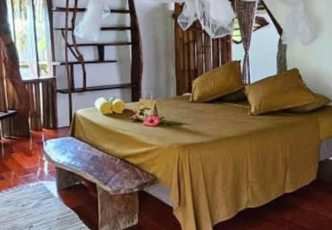 Bungalow a Teahupoo - TAHITI ITI - Saltwater Family Huts Bungalow a Teahupoo - TAHITI ITI - Saltwater Family Huts