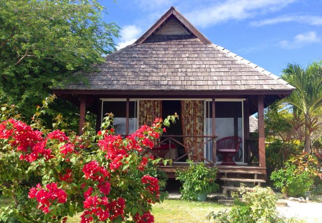 Bungalow a Maupiti  -  MAUPITI - MOTU TIAPA'A BUNGALOW JARDIN 3