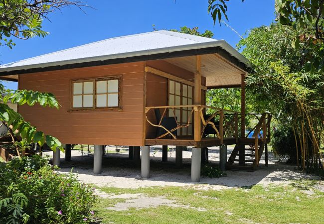 Bungalow a Maupiti  - MAUPITI - MOTU TIAPAA BUNGALOW VUE LAGON 