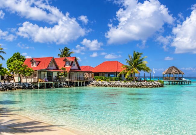 Bungalow a Rotoava - FAKARAVA- Fare veke lagoon en 1/2 pension 