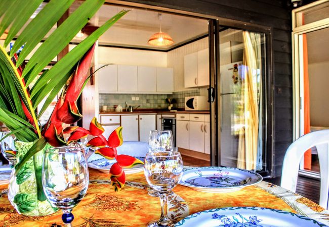 Bungalow à Tiahura - MOOREA - Fare Taina Dream  Bungalow à Tiahura - MOOREA - Fare Taina Dream