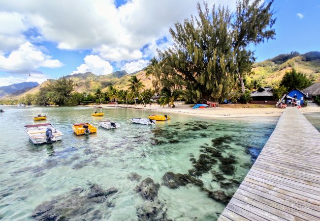 Bungalow à Tiahura - MOOREA - Fare Taina Dream  Bungalow à Tiahura - MOOREA - Fare Taina Dream