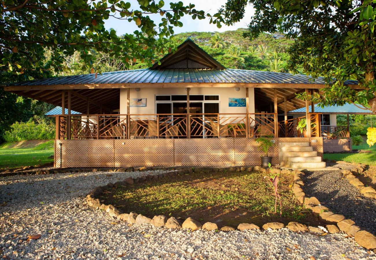 La villa Villa bord de mer