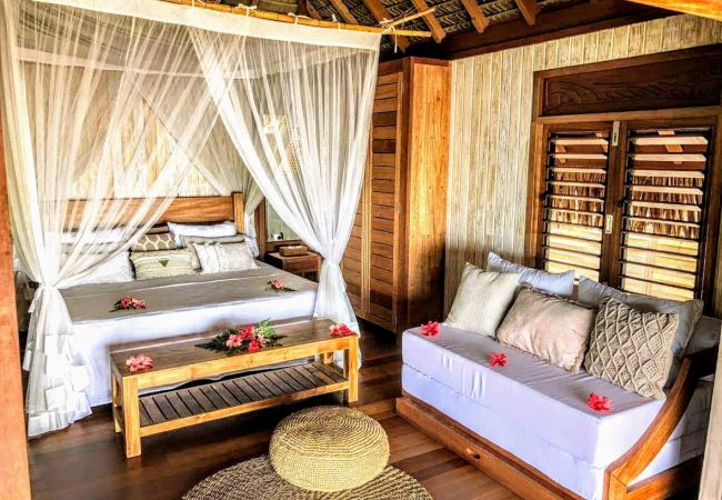 Studio à Tiva - TAHAA - Bungalow Moana Beach 2 Studio à Tiva - TAHAA - Bungalow Moana Beach 2