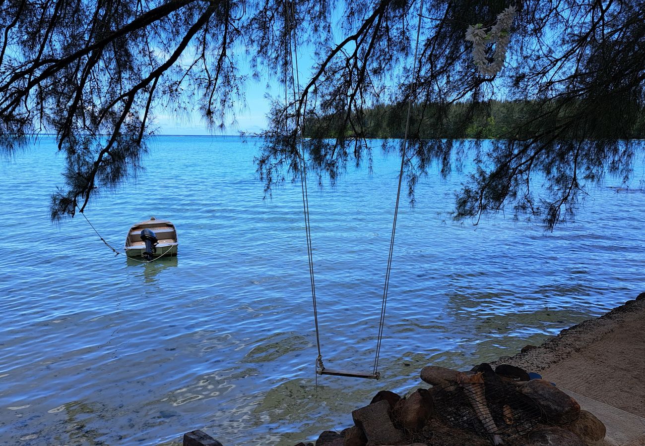 Bungalow à Tiahura - MOOREA - Local Spirit 1 Bungalow à Tiahura - MOOREA - Local Spirit 1