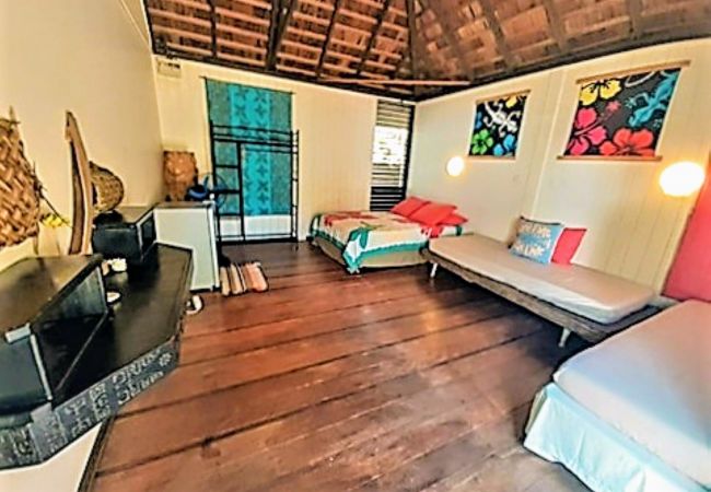 Bungalow à Tiahura - MOOREA - Local Spirit Family 3 Bungalow à Tiahura - MOOREA - Local Spirit Family 3