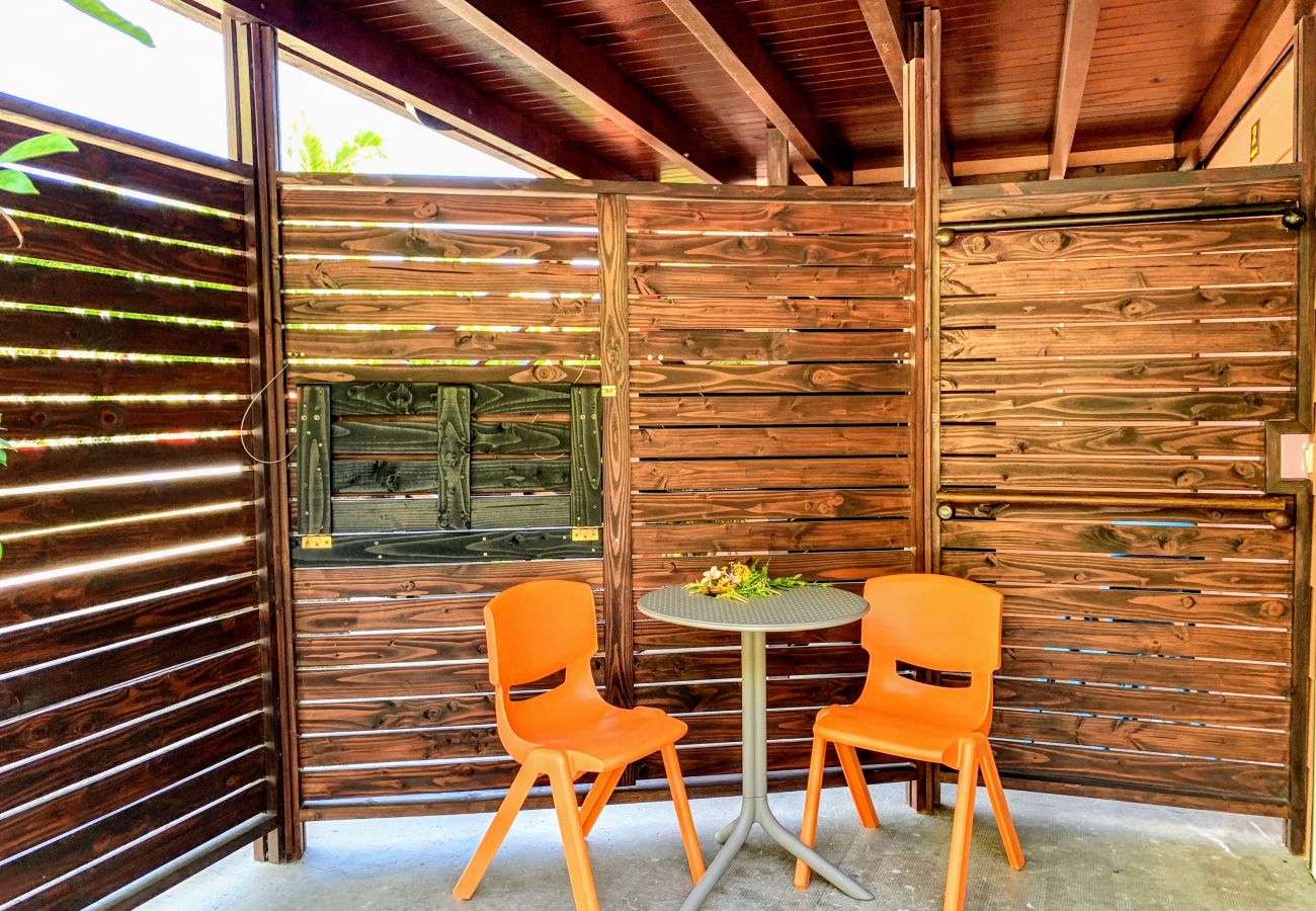 La terrasse privée La terrasse