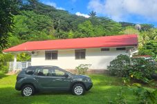 Maison à Huahine-Nui - HUAHINE - Fare Teakavehere Tipanier + voiture