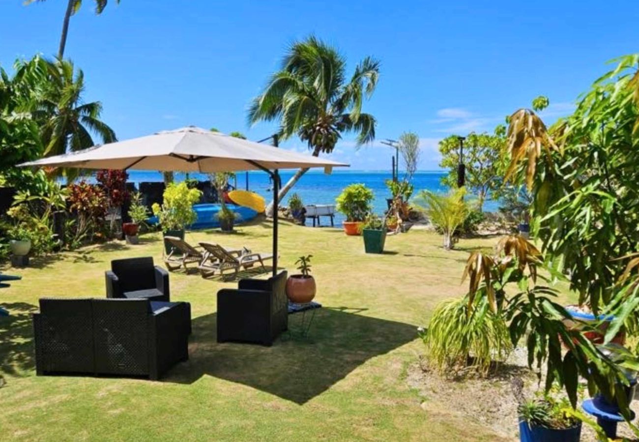 Maison à Maharepa - MOOREA - Fare Nihei beachfront Maison à Maharepa - MOOREA - Fare Nihei beachfront