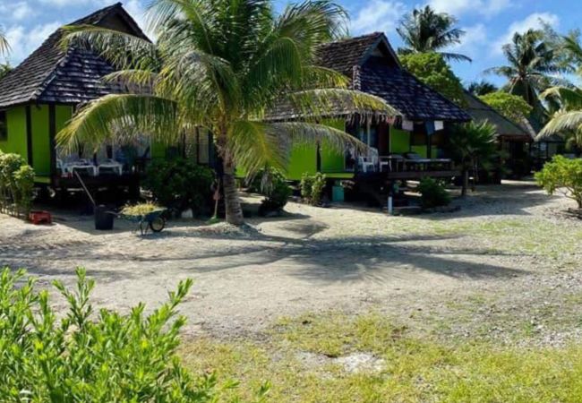 Bungalow à Avatoru - RANGIROA - Fare lagon  Bungalow à Avatoru - RANGIROA - Fare lagon
