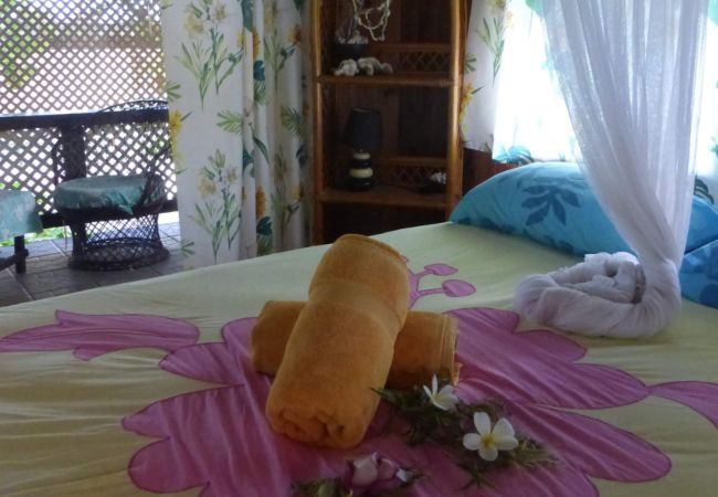 Bungalow à Avatoru -  RANGIROA - Fare jardin Bungalow à Avatoru -  RANGIROA - Fare jardin