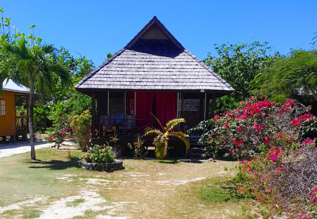 Bungalow à Maupiti  - MAUPITI - MOTU TIAPA'A BUNGALOW JARDIN 2