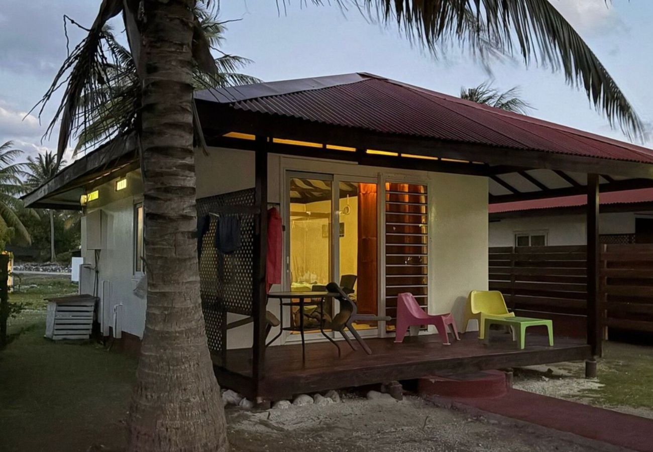 Bungalow à Rotoava - FAKARAVA-  Fare Breeze Plage double en 1/2 pension Bungalow à Rotoava - FAKARAVA-  Fare Breeze Plage double en 1/2 pension