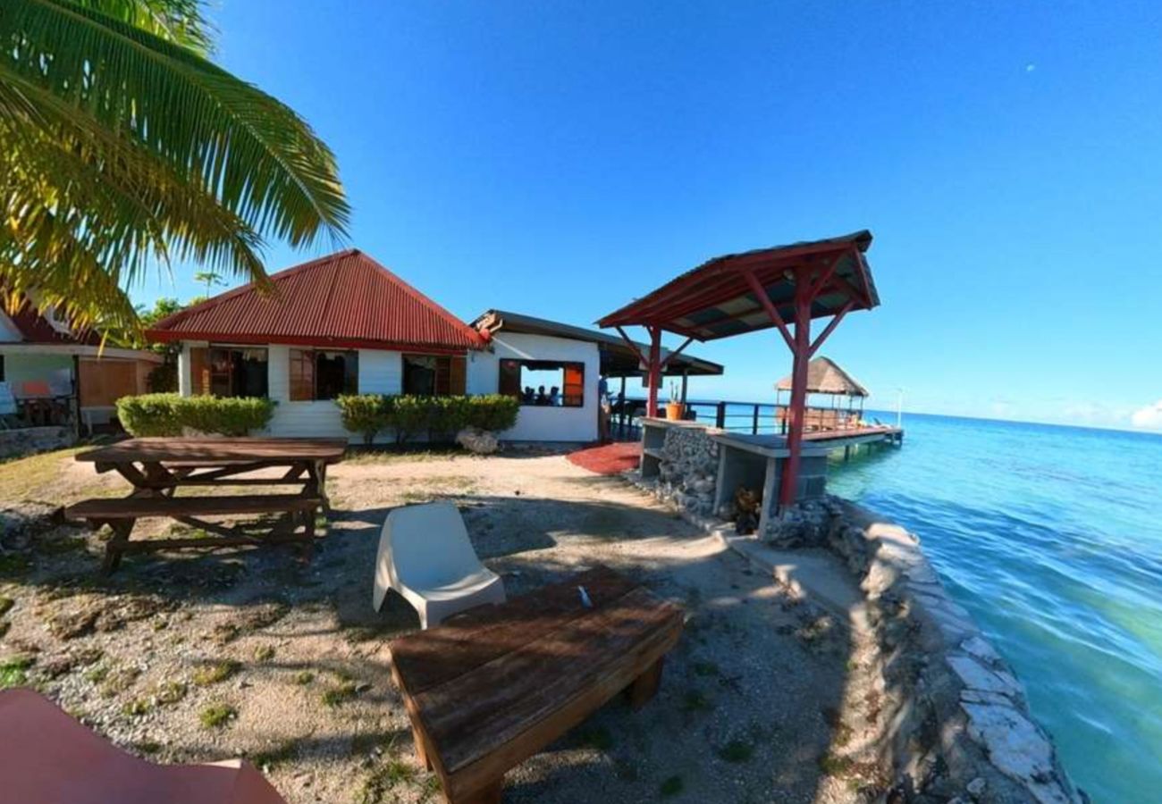 Bungalow à Rotoava -  FAKARAVA- Fare breeze lagoon en 1/2 pension Bungalow à Rotoava -  FAKARAVA- Fare breeze lagoon en 1/2 pension