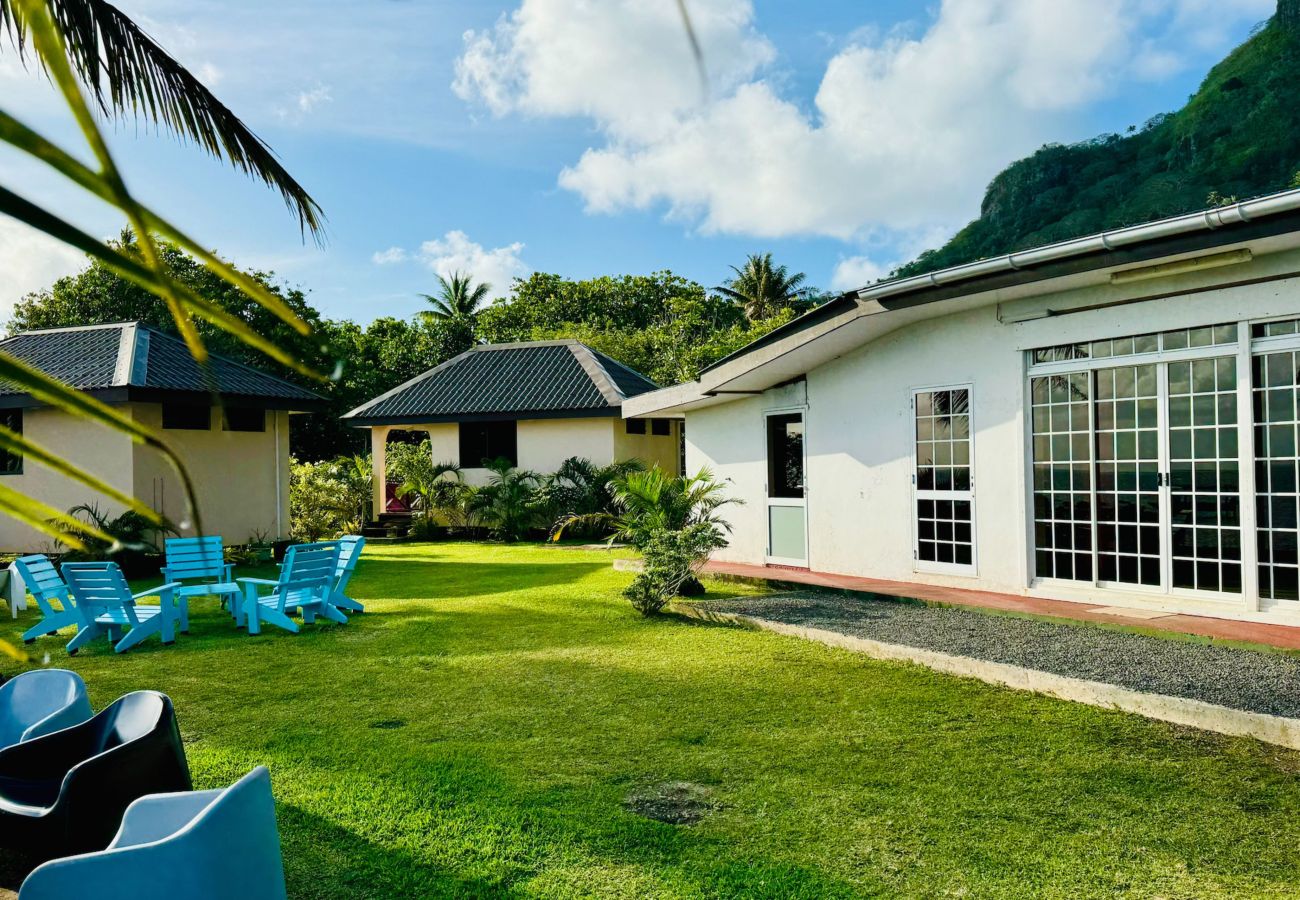 Studio à Maupiti  - MAUPITI- Sea view bungalow en 1/2 pension Studio à Maupiti  - MAUPITI- Sea view bungalow en 1/2 pension