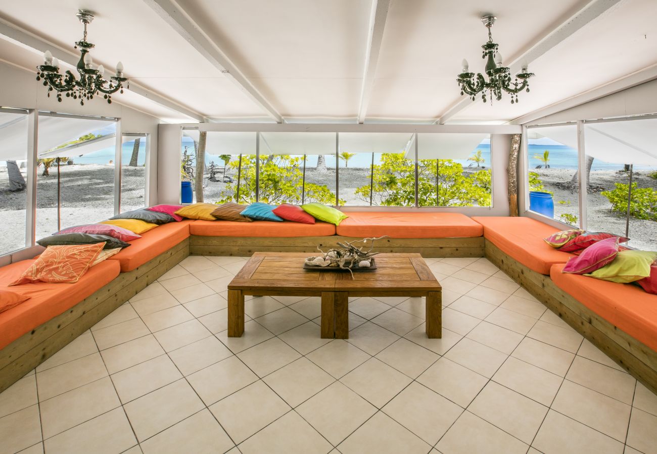 Villa à Tuherahera - TIKEHAU-Experience unique sur motu privé en pension complète  Villa à Tuherahera - TIKEHAU-Experience unique sur motu privé en pension complète