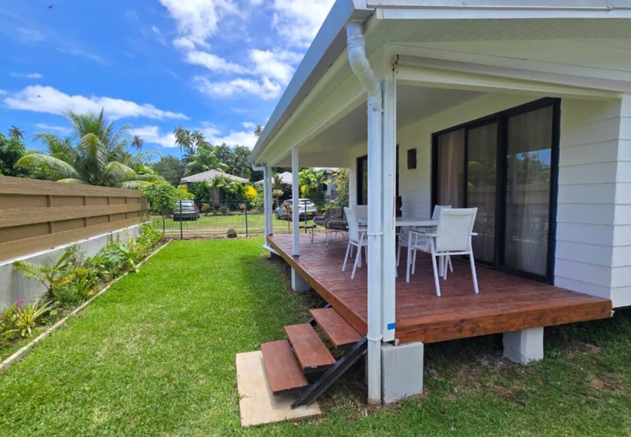 Bungalow à Tiahura - MOOREA - FARE Tiki Oaoa