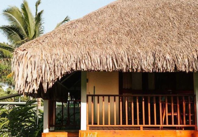 Bungalow à Tiaia - Moorea - Bungalow Mia + Accès Plage