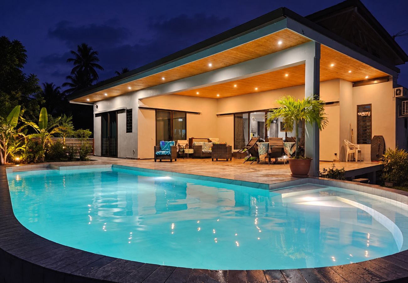 Maison à Tiaia - Moorea - Tevahine Pool Lodge